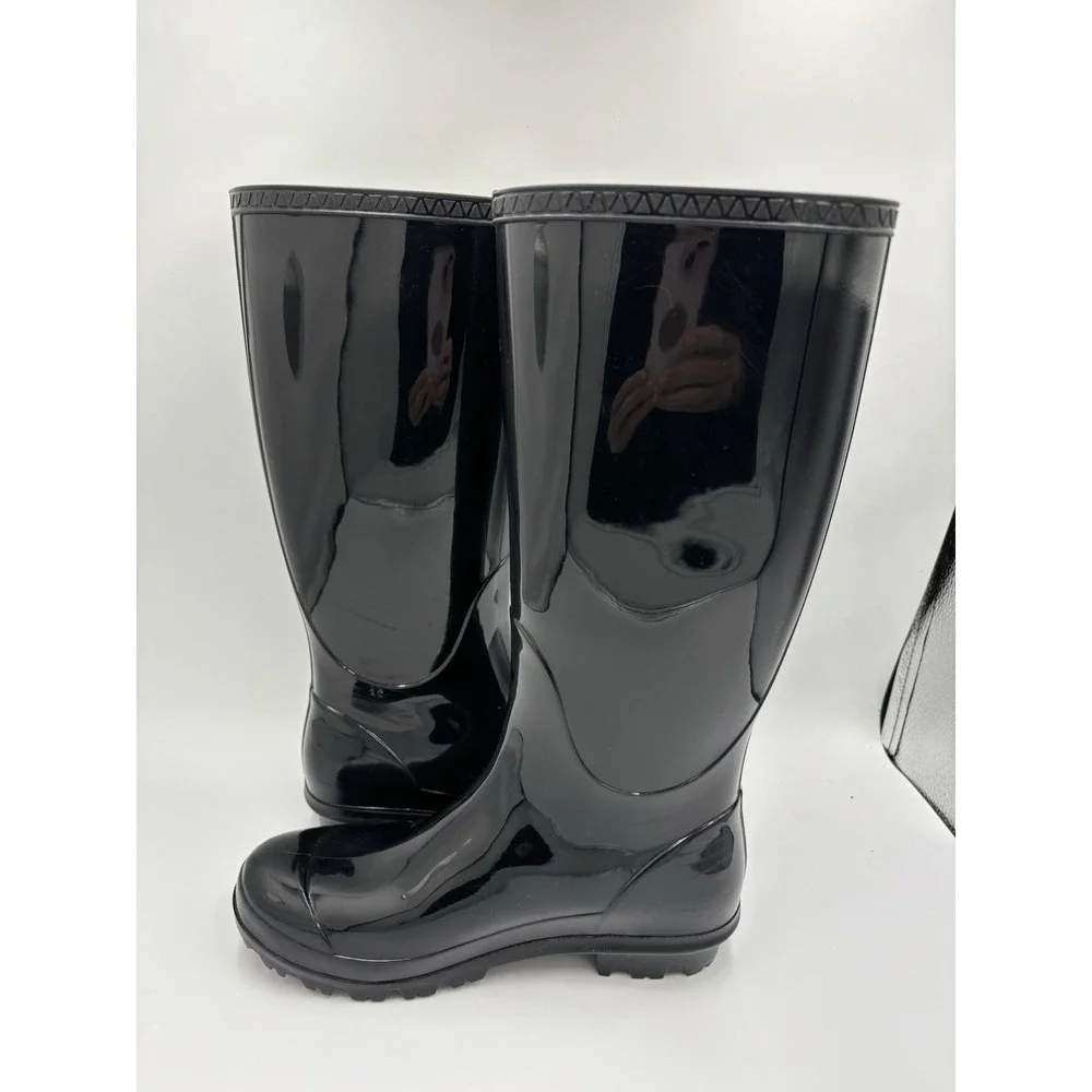 Ugg Shaye Rain Boots Tall Waterproof Boots Outdoors Womens Size 6‎